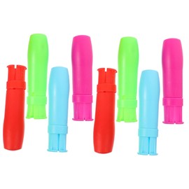 VILLFUL 8Pcs Adjustable Chalk Clip Holder Practical Water Soluble Chalk Extender for Teachers Classroom Use and Grip Reduces Breakage Design