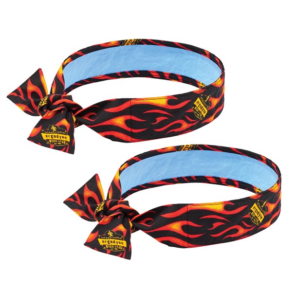 Ergodyne Chill Its 6700CT Cooling Bandana, Lined with Evaporative PVA