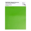 Pantone Metallic Shimmer TPM, 8.5x11 Inch Sheet, 20-0186 Neon Nephrite