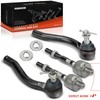 A-Premium Set of 4, Front Inner Outer Tie Rod End