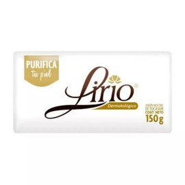 LIRIO 12 x Lirio Bar Soap Dermatologico Jabon en Barra 150g EA