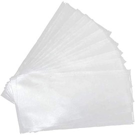 Yerleomit Pack of 100 PVA Fishing Bags, 5 x 10 cm PVA Fishing Bags, Carp Fishing, Water Soluble, Solid Bait, Carp Fishing for Boilies, Carp, Feed, Canned Corn, Fish Meal