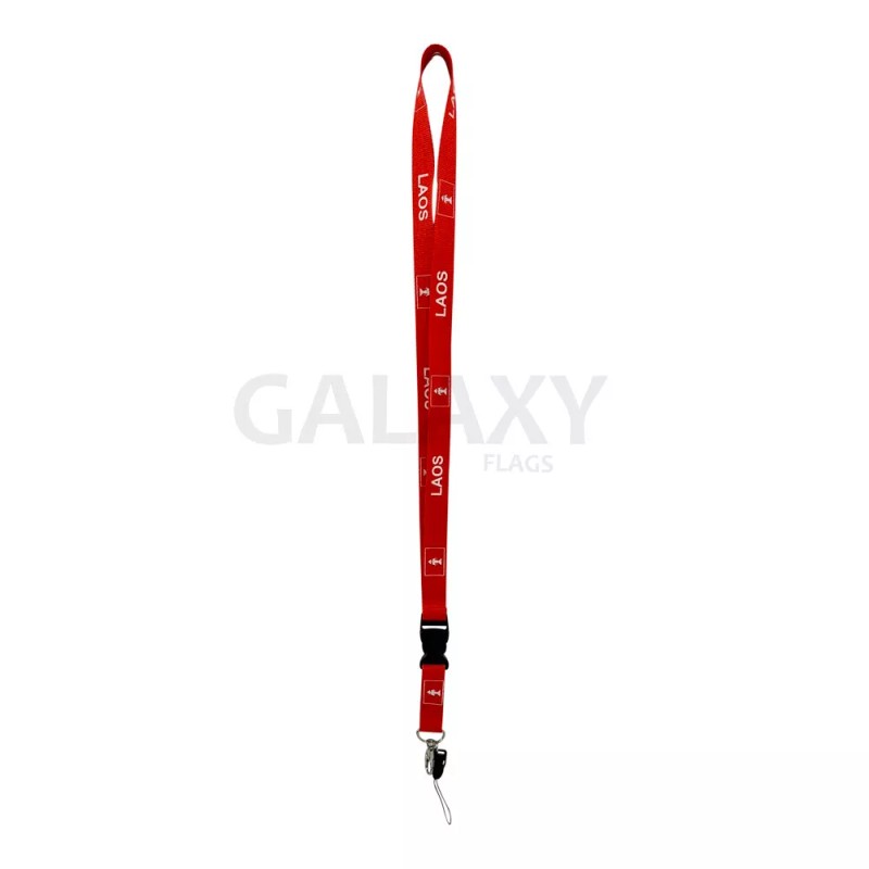 Laos Lanyard / Laos Flag Lanyard