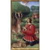 St. Hubert, patron saint of hunters, prayer card (3-pack)