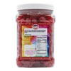 Gummy Bear 3LB In Plastic Clear Container (SOUR RED TART