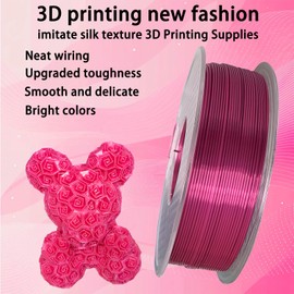 Ching Leung Pla Silk Filament, Pla 3D Printer Filament, Silk Pla Filament 1.75mm, Dimensional Accuracy +/- 0.03 Mm, Pla Filament, 1 Kg Spool(2.2lbs), for Most FDM 3D Printers