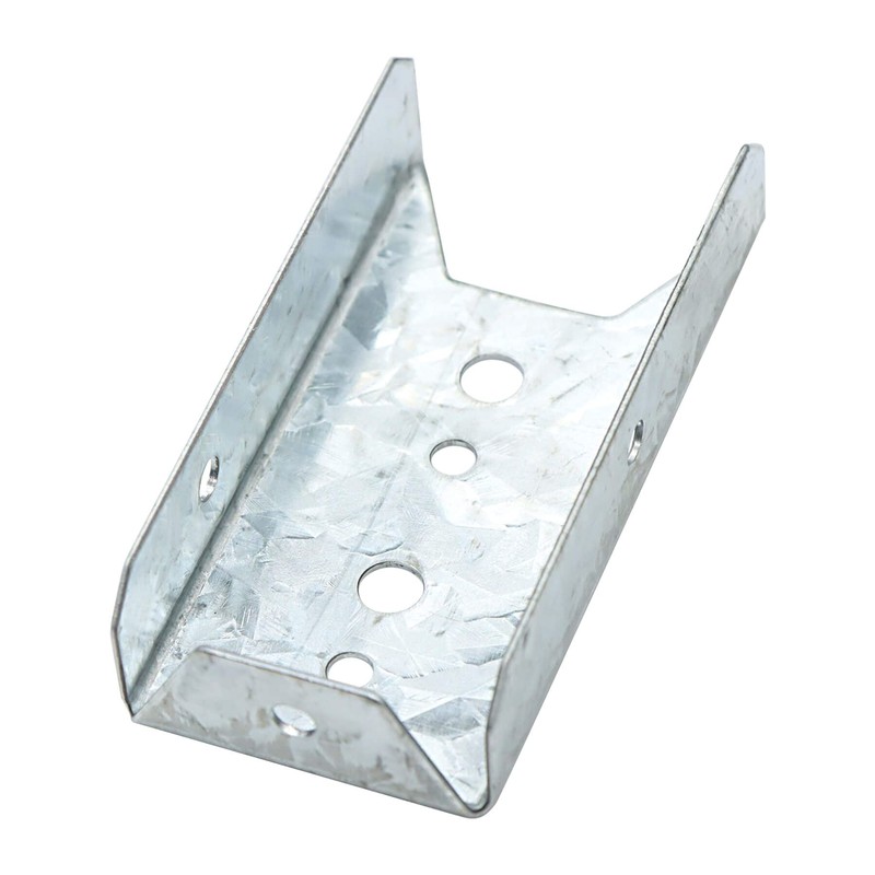 Qlvily Fence Bracket 8 Packs, Galvanized 2x4 Brackets for Wood