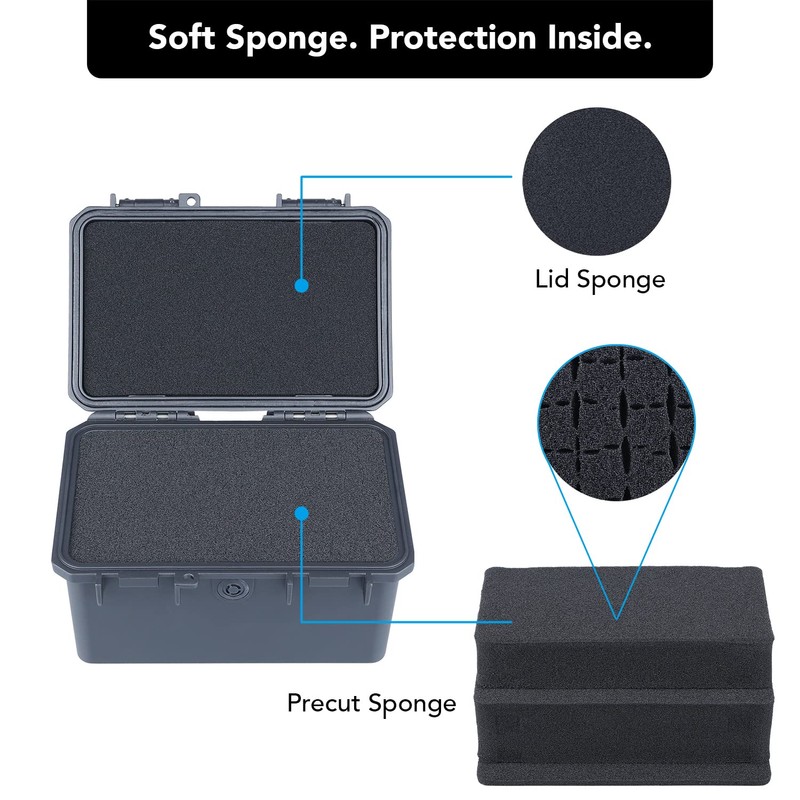 Lykus miniHC 30, black, tool box