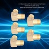 5Pcs Air Compressors Elbow Portable Mute Fitting Frequency Conversion Pneumatic