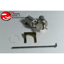 Classic GM 55-57 Chevy Passenger Car Glove Box Trunk Lock Cylinder Kit Original Pear Keys