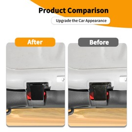 Hoolcar Hard Top Switch Clip Replacement Hardtop Latch Frame Bracket Fit for Jeep Wrangler JK JKU 2007-2017, Interior Accessories, Black