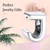 LaMenars 925 Silver Initial Letter Charms A-Z Alphabet Bead for