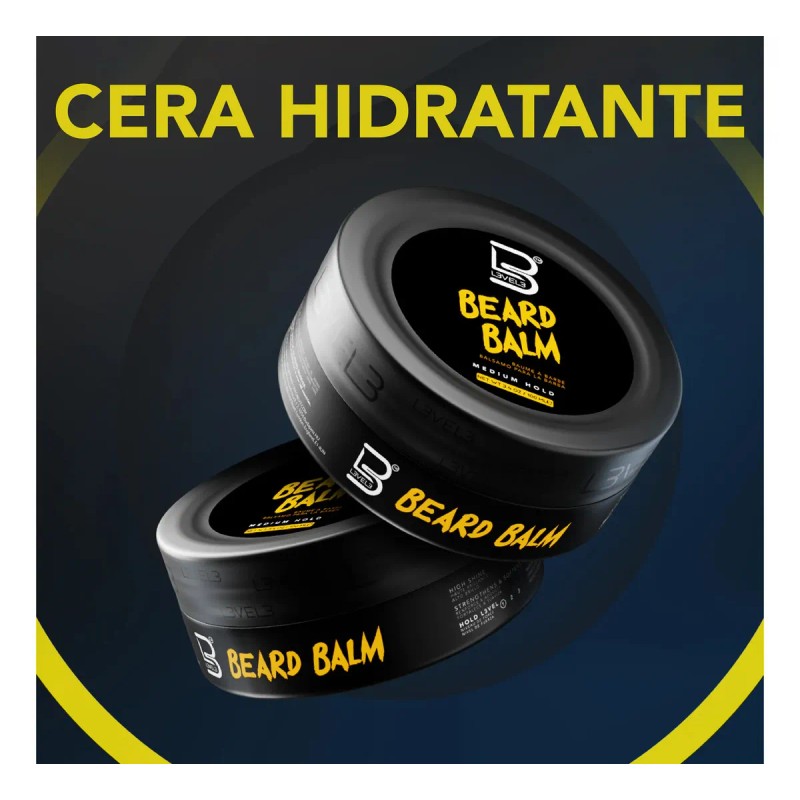 Cera Hidratante Para Barberia Level 3 Beard Balm 100 Ml