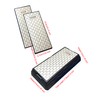 400/1000 Grit Double Sided Diamond Sharpening Stones,Diamond Stone Knife Sharpener