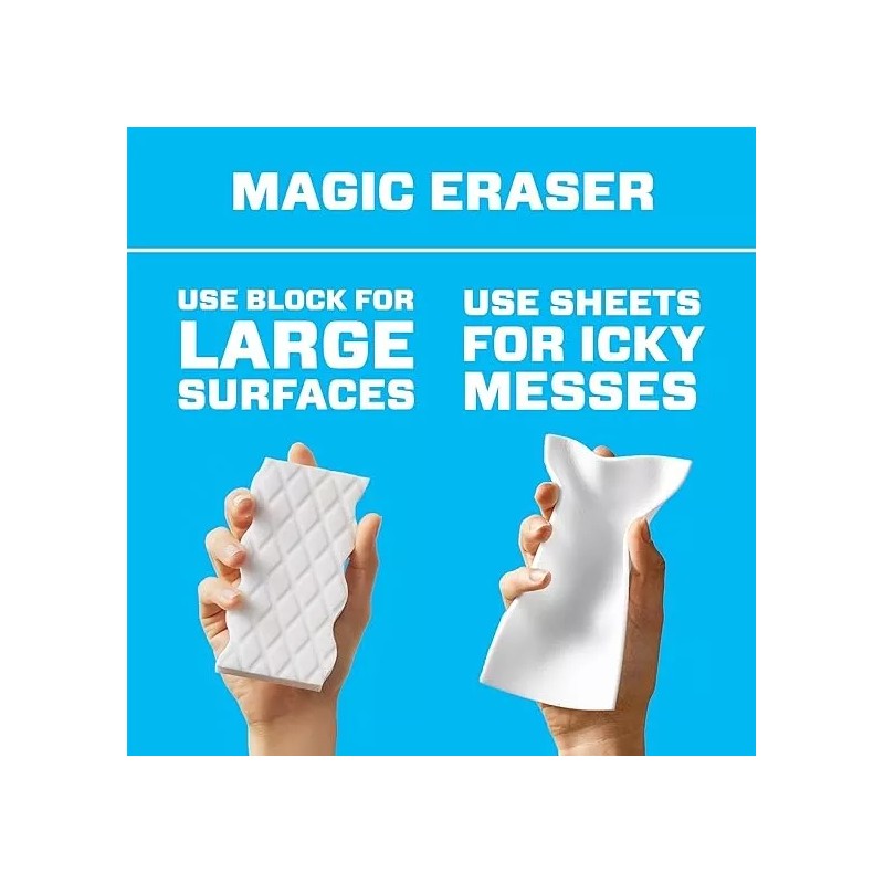 Mr Clean Magic Eraser Dry Sheets Thin Delgada Importada.