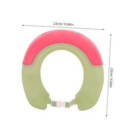 WOONEKY Children's Hair Washing Hat Ear Protection Versatile Fit Bath Cap for Kids Shampoo Bath