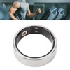 Smart Health Ring Sleep Temperature Steps Monitoring 18mah Lightweight Fitness