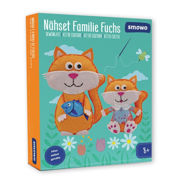 Smowo® Felt Sewing Kit for Children – Sewing Soft Toys