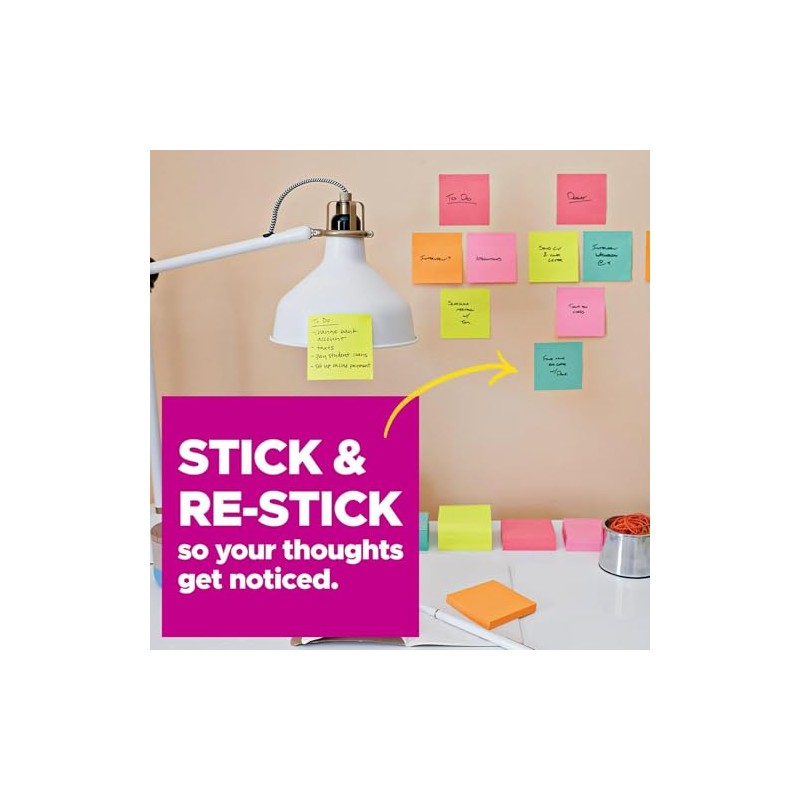 Post-it® - Nota adhesiva superadhesiva