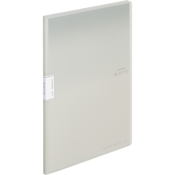 Kokuyo file clear. Book Motte A4 20 Sheets Pocket Gray La – lm20lm