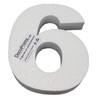 Expanded Polystyrene Numbers 20cm Height for Decorations, Crafts, Birthdays and