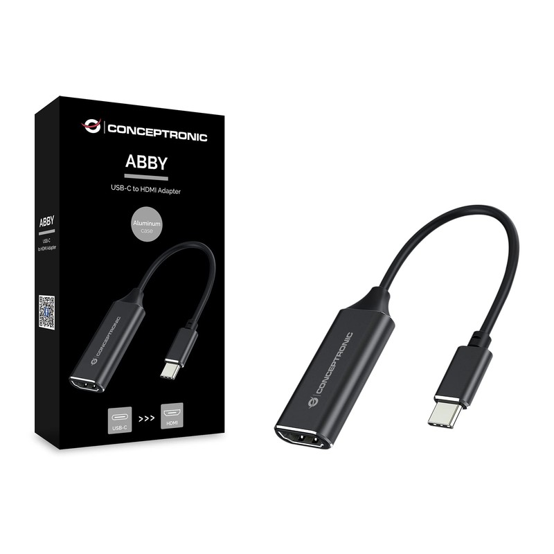 Conceptronic ABBY03B USB-C to HDMI Adapter