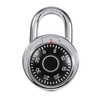 Combination Padlock, Digital Password Circular Alternative Padlock Circular Dial Number