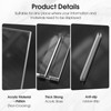 MaxGear Acrylic Sign Holder 8.5 X 11 Inches 10 Pack,