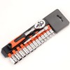 Socket Wrench Set, Insertion Angle 0.25 inch (6.35 mm) (1/4