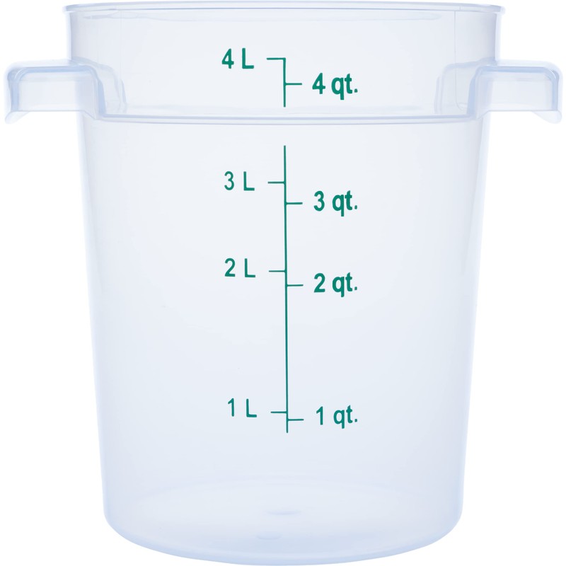 Carlisle FoodService Products Storplus Round Food Storage Container with Stackable