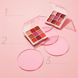 Lip Palette, Lipgloss Pack, Moisturizing Long-Lasting Non-Sticky Plumper 9 Colors For Everyday Wear Party Makeup Special Occasions