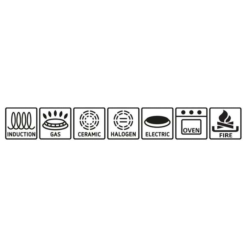 Solidteknics QUENCHED Dual-handle Wok 30cm