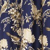 Lush Decor, Navy and Taupe Farmhouse Bird and Flower Insulated