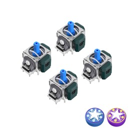 AKNES AKNES TMR Electromagnetic Joystick Replacement for Switch Pro Controller, Anti-Drift Stick Repair Accessories for Switch Pro Controller - 2 Pairs