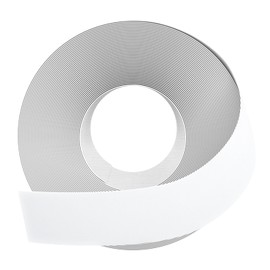 GSCIT Club White Melamine Edge Banding, 3 inch x 25ft Edge Banding with Hot Melt Adhesive Pre-glued Cabinet Edge Banding Flexible White Veneer Edging for Plywood