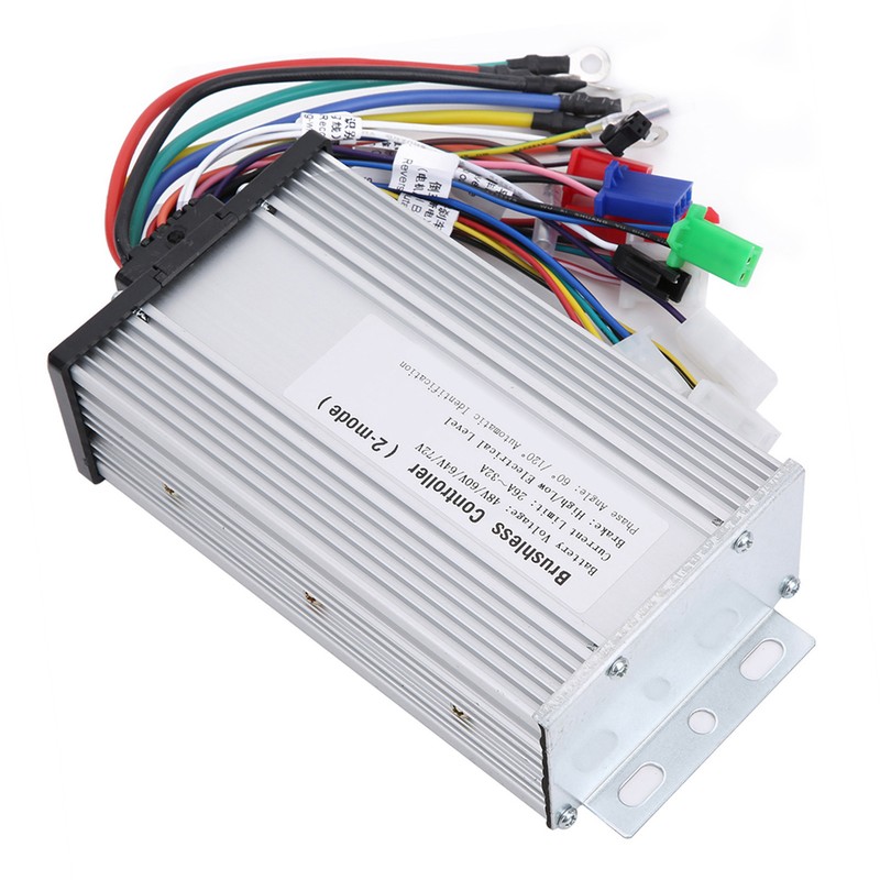 12Tube Dual Mode Rectangula E‑Bike Brushless Speed Motor Controller for