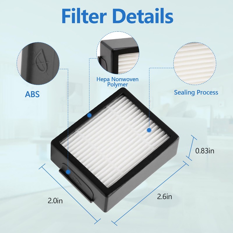 Filters Replacement For iRobot Roomba E I&J Series E5 E6