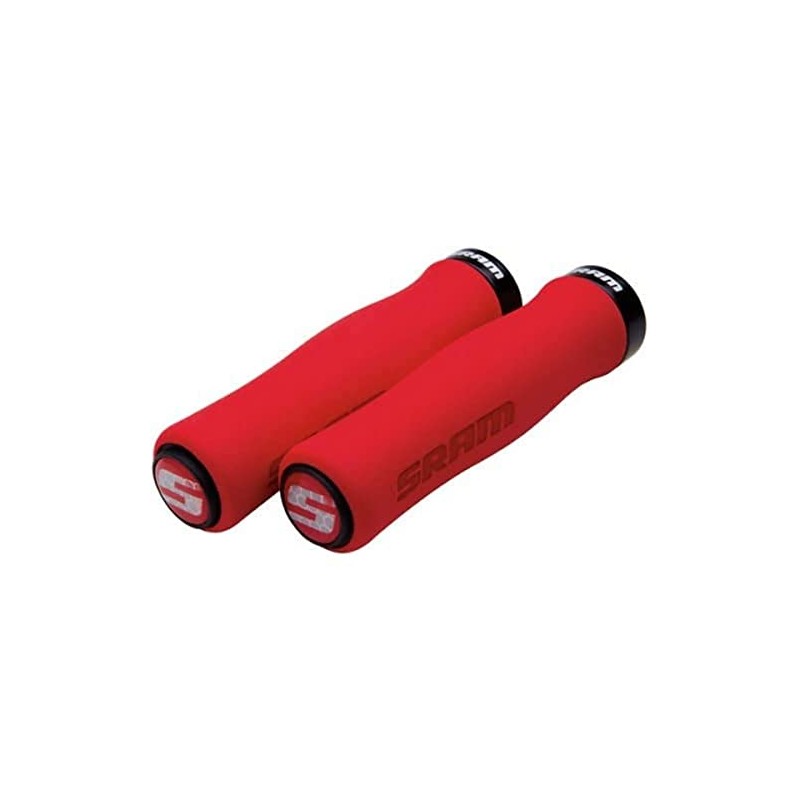 Sram MTB Locking Grips Contour Foam with Single Black Clamp