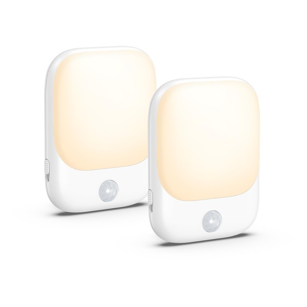 Ankilo Night Light Socket with Motion Sensor, Pack of 2