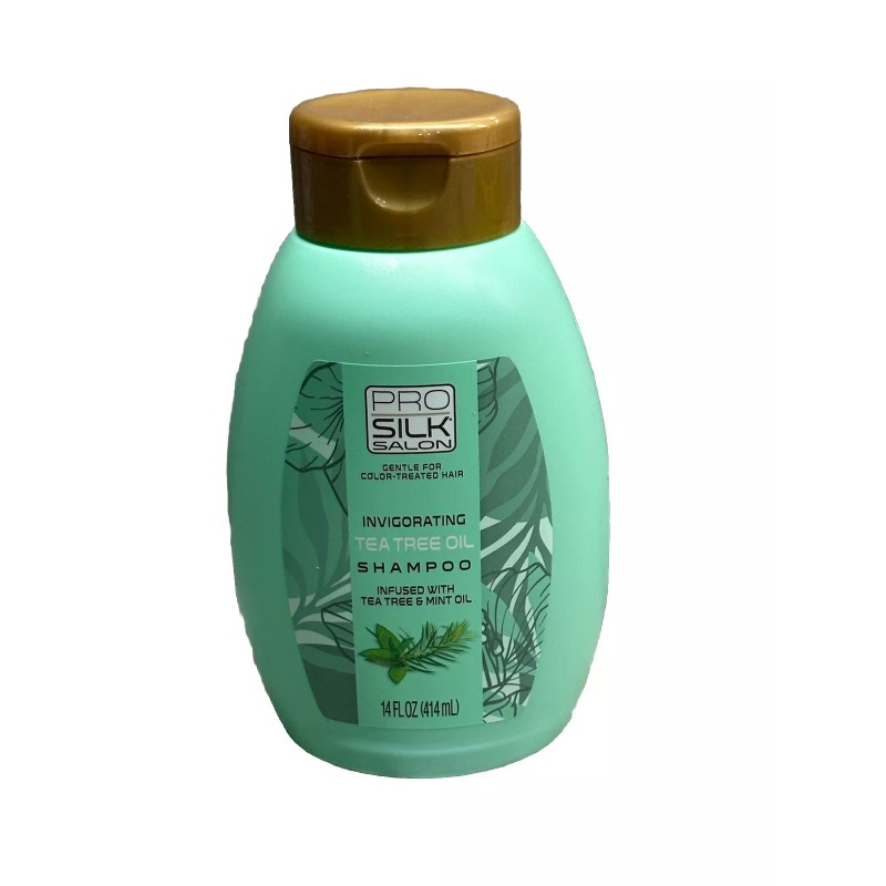 ProSilk Salon Gentle Color Treated Hair Tea Tree/Mint Oil Shampoo14floz/