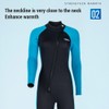 Women 3mm Neoprene Wetsuits Adult One Piece Full Body Long