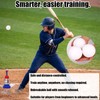 Sinbana Baseball Training Equipment Set, Durable PP & ABS Pop-Up