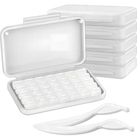 Orthodontic Wax for Braces,Dental Wax for Braces,6 Boxes Braces Wax Applicator Tool