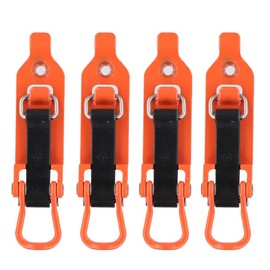 Fist Clamp Car Trailer RV Boat Home Accessories Orange Shovel Mount for Mounting Tools Equipment Auto Wall Mounting Brackets