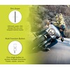 Twiins HF 1.0 Bluetooth Motorcycle Helmet Communication Headset (Single Speaker)