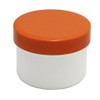 60 ointment containers, cream containers, ointment pot, flat, 35 ml