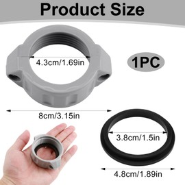 TIANXUAN 1Set Pump Coupling Replacement Lazy Spa Parts P06574 Air Coupler Compatible with Bestway Compatible with Lay-Z-Spa AirJet Hot Tubs Pump Coupler Replacement Connectors