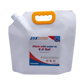 OxhornMon 20X Concentrated Laundry Detergent Refill, 85 fl oz (Makes 6.6 Gallons, 800 Loads), HE Compatible Liquid Laundry Soap for Home & Commercial Use