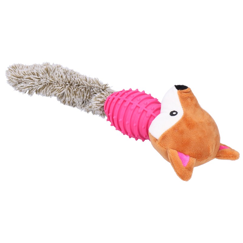 Pet Chew Toys Teeth Cleaning Biting Interactive Training Stuffed Plush