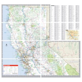Rand McNally Easy to Fold: Northern California Laminated Map